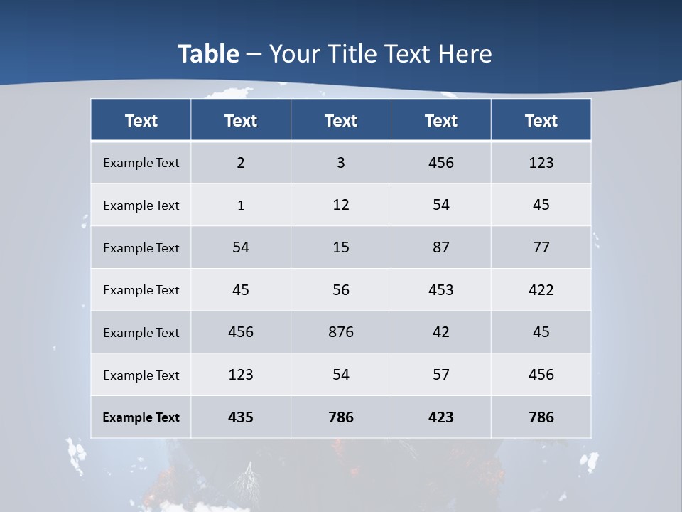Aerial View Travel Environment PowerPoint Template