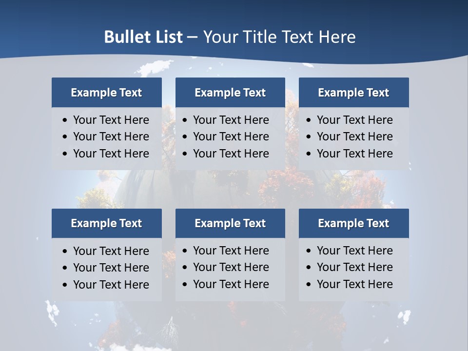 Aerial View Travel Environment PowerPoint Template