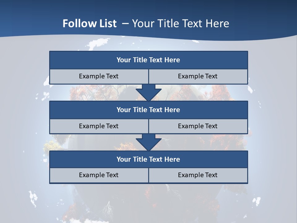 Aerial View Travel Environment PowerPoint Template