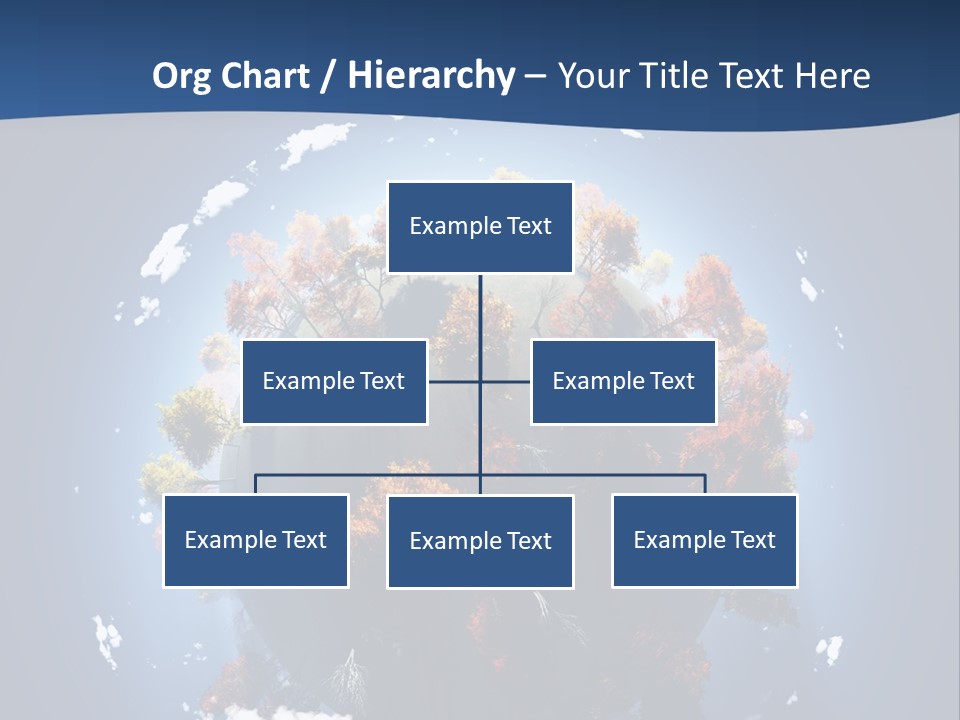 Aerial View Travel Environment PowerPoint Template