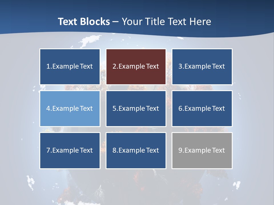 Aerial View Travel Environment PowerPoint Template