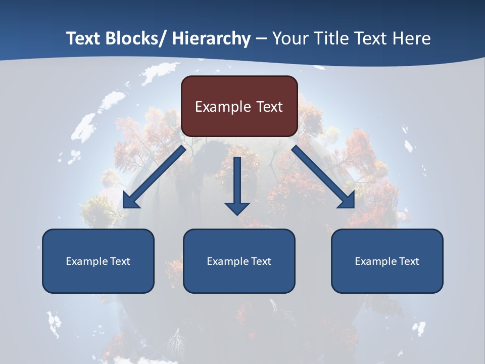 Aerial View Travel Environment PowerPoint Template