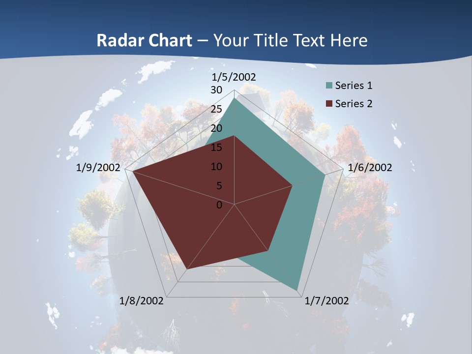 Aerial View Travel Environment PowerPoint Template