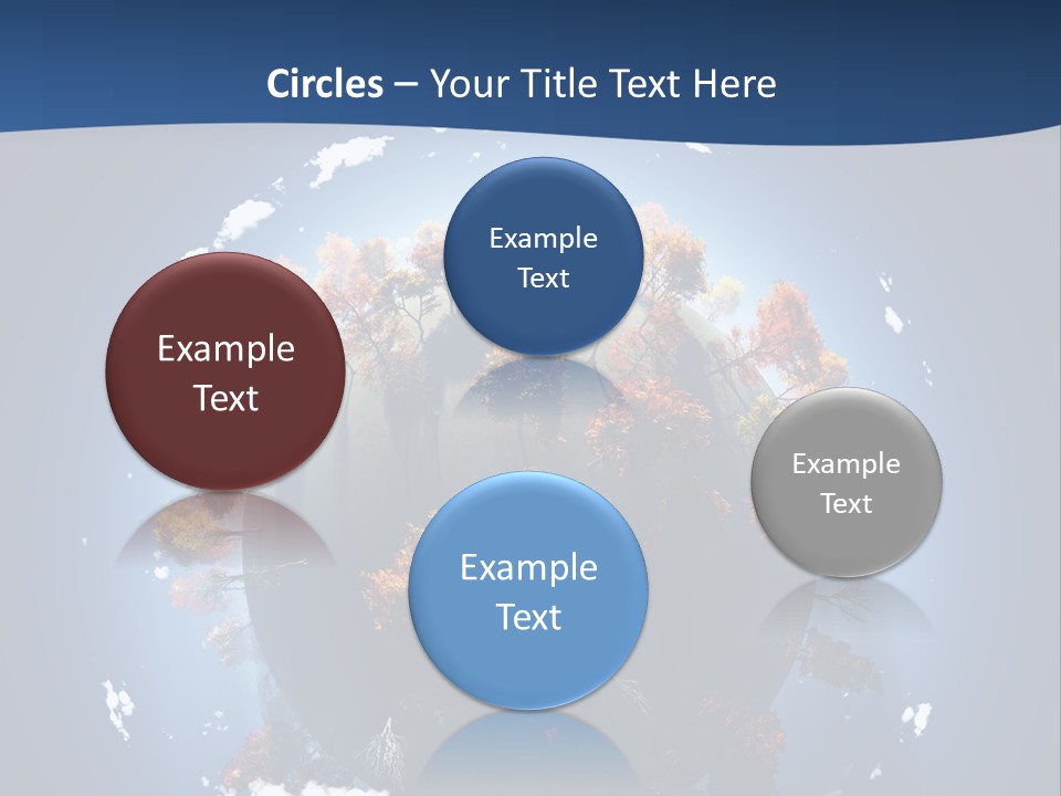 Aerial View Travel Environment PowerPoint Template