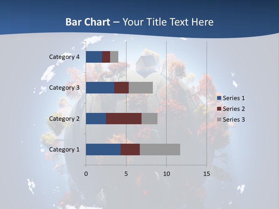 Aerial View Travel Environment PowerPoint Template
