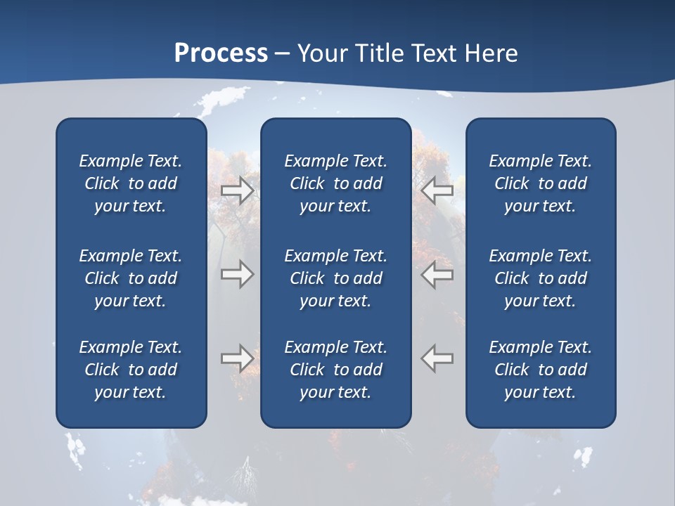 Aerial View Travel Environment PowerPoint Template
