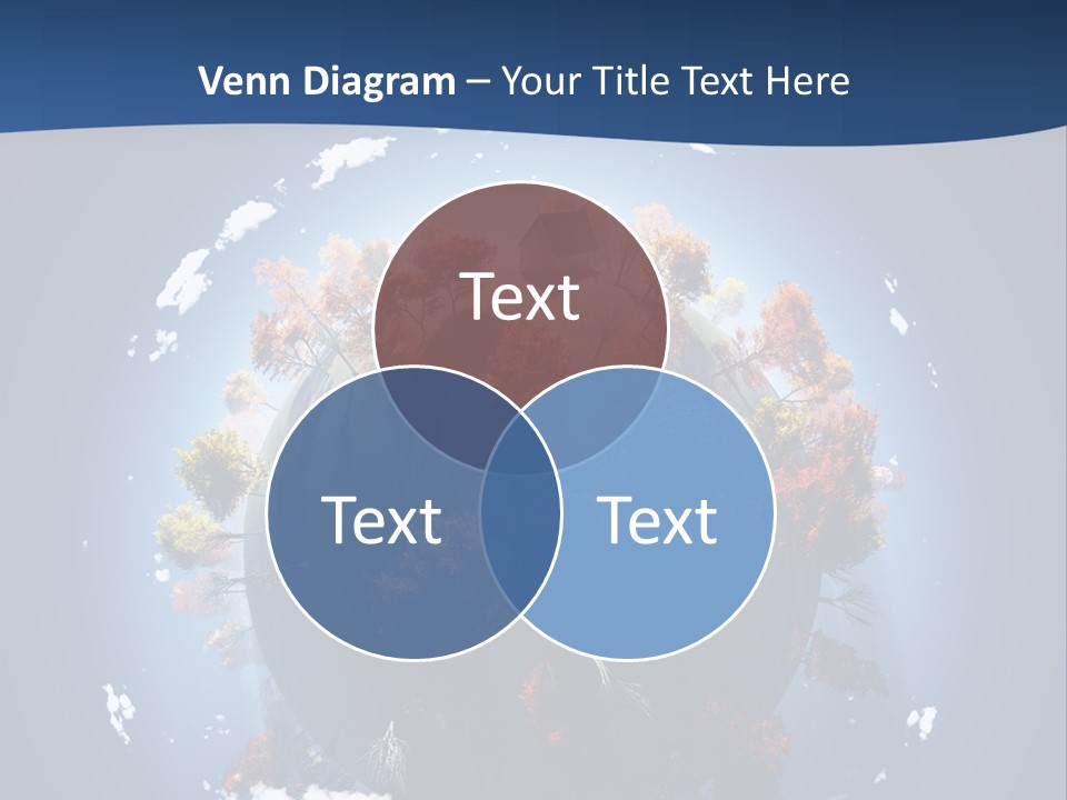 Aerial View Travel Environment PowerPoint Template