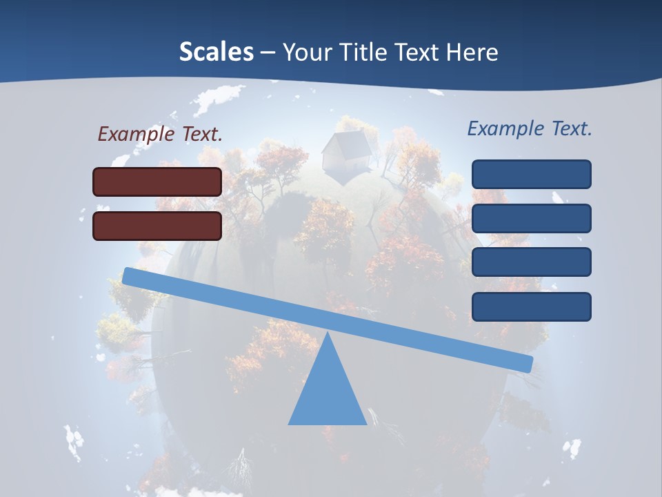 Aerial View Travel Environment PowerPoint Template