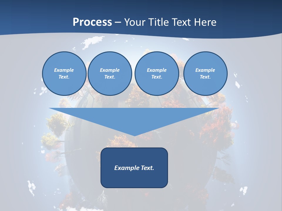 Aerial View Travel Environment PowerPoint Template