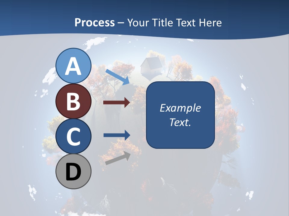 Aerial View Travel Environment PowerPoint Template