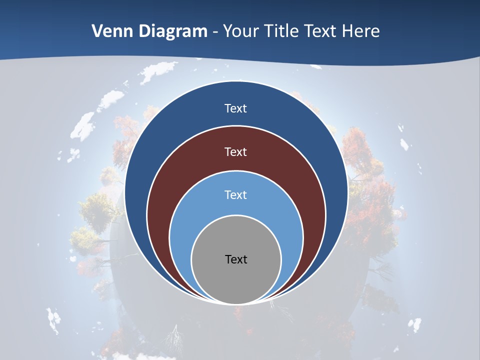 Aerial View Travel Environment PowerPoint Template