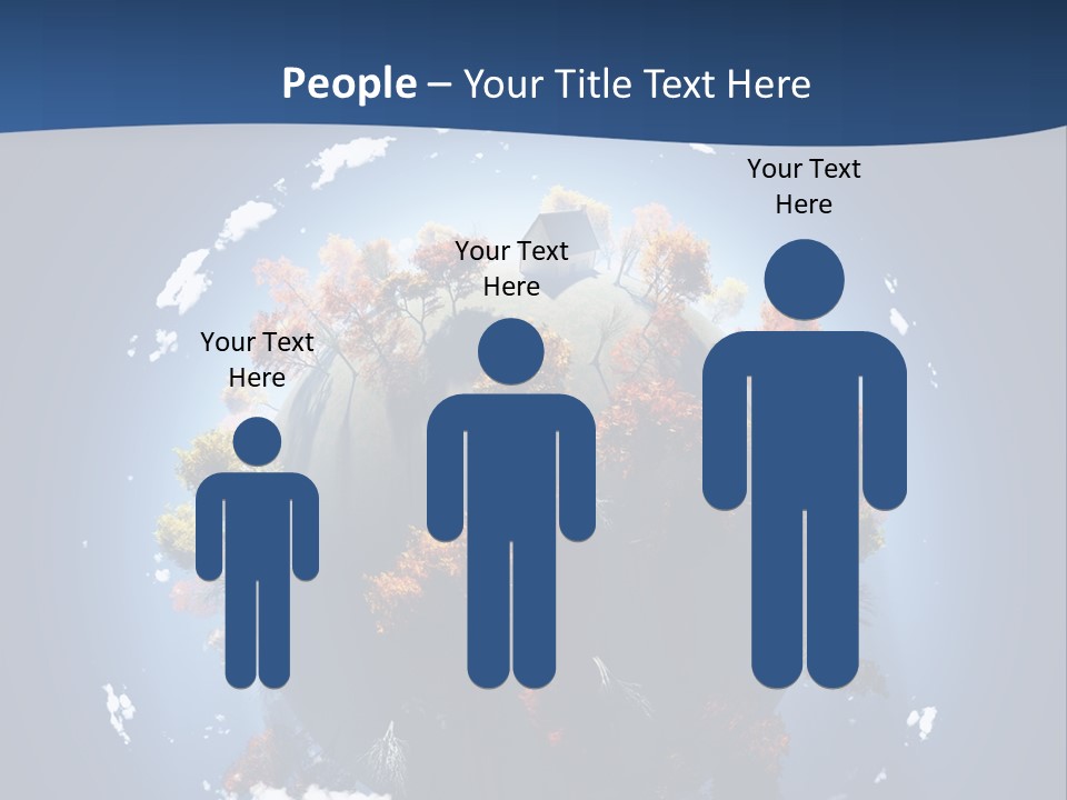 Aerial View Travel Environment PowerPoint Template