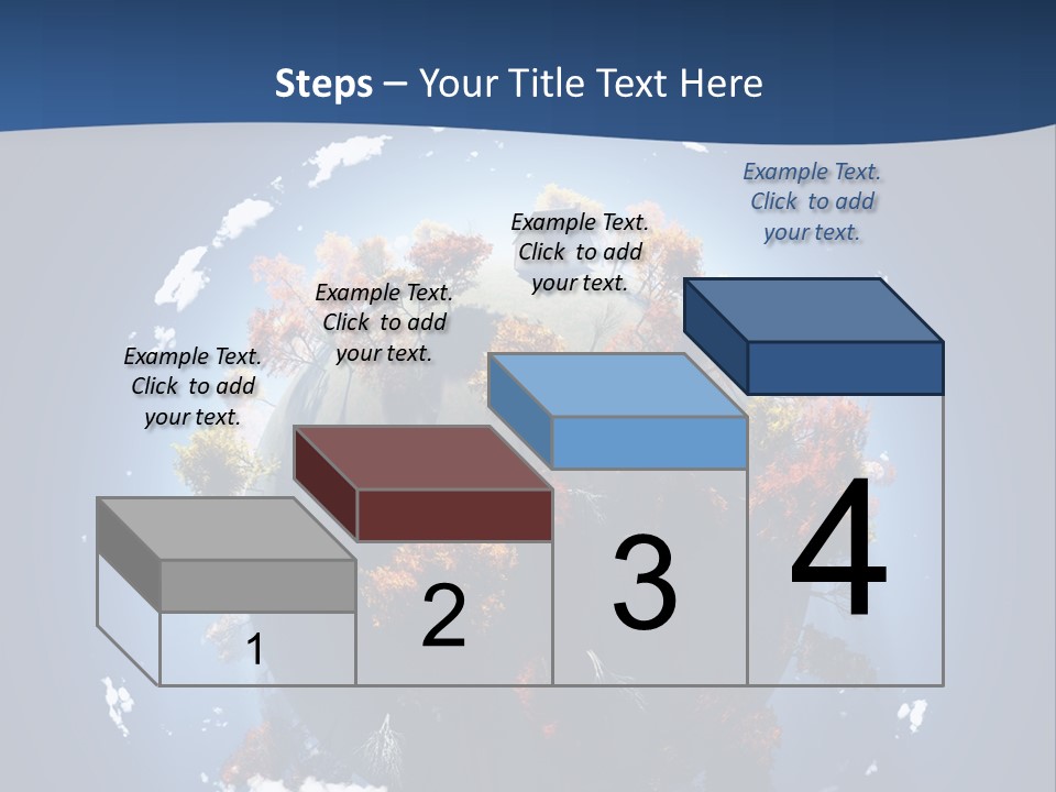 Aerial View Travel Environment PowerPoint Template