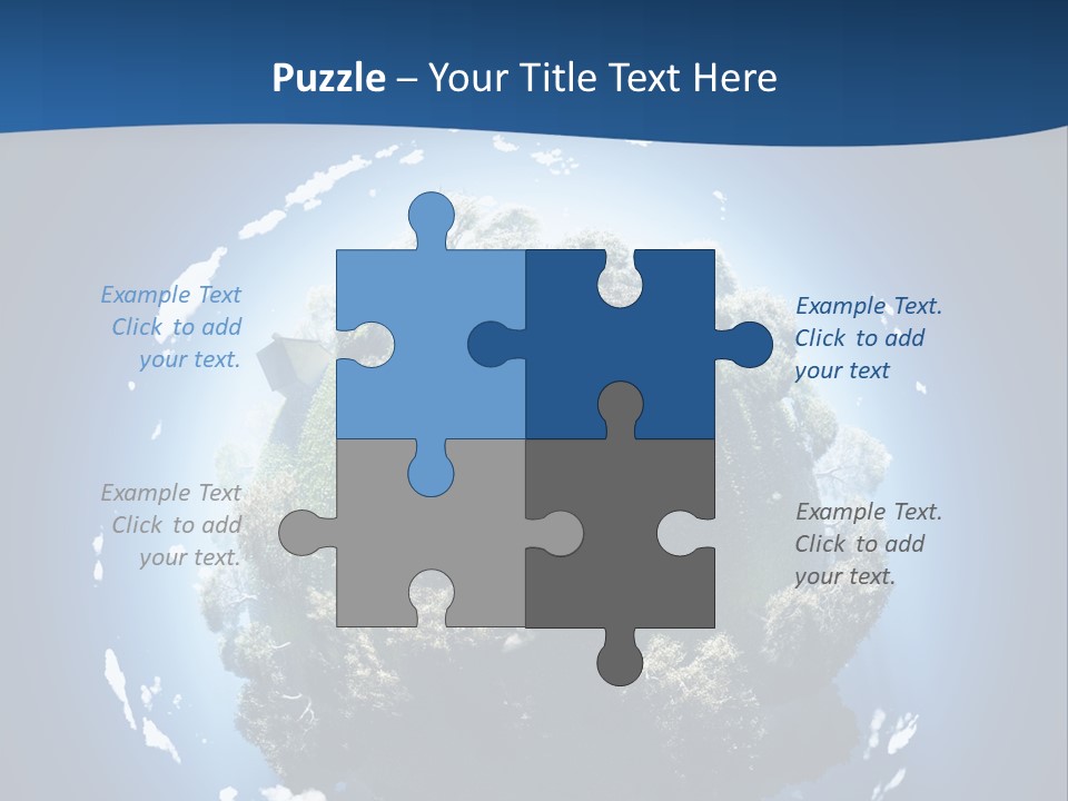 Foliage Environment Growth PowerPoint Template