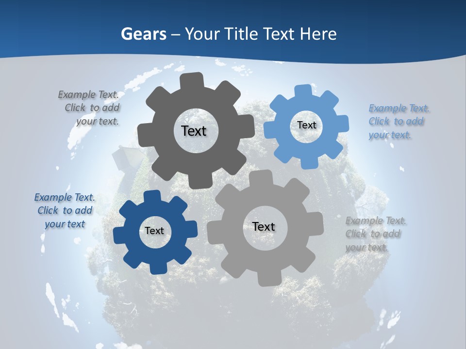 Foliage Environment Growth PowerPoint Template