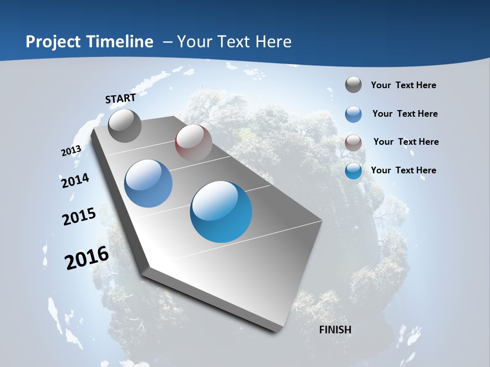Foliage Environment Growth PowerPoint Template