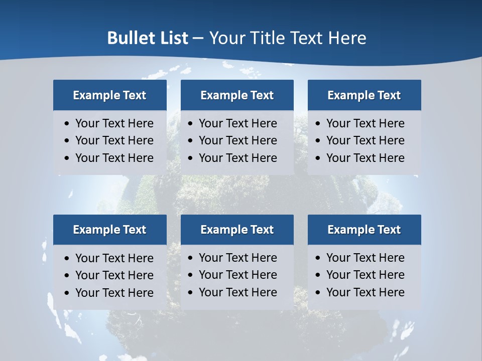 Foliage Environment Growth PowerPoint Template