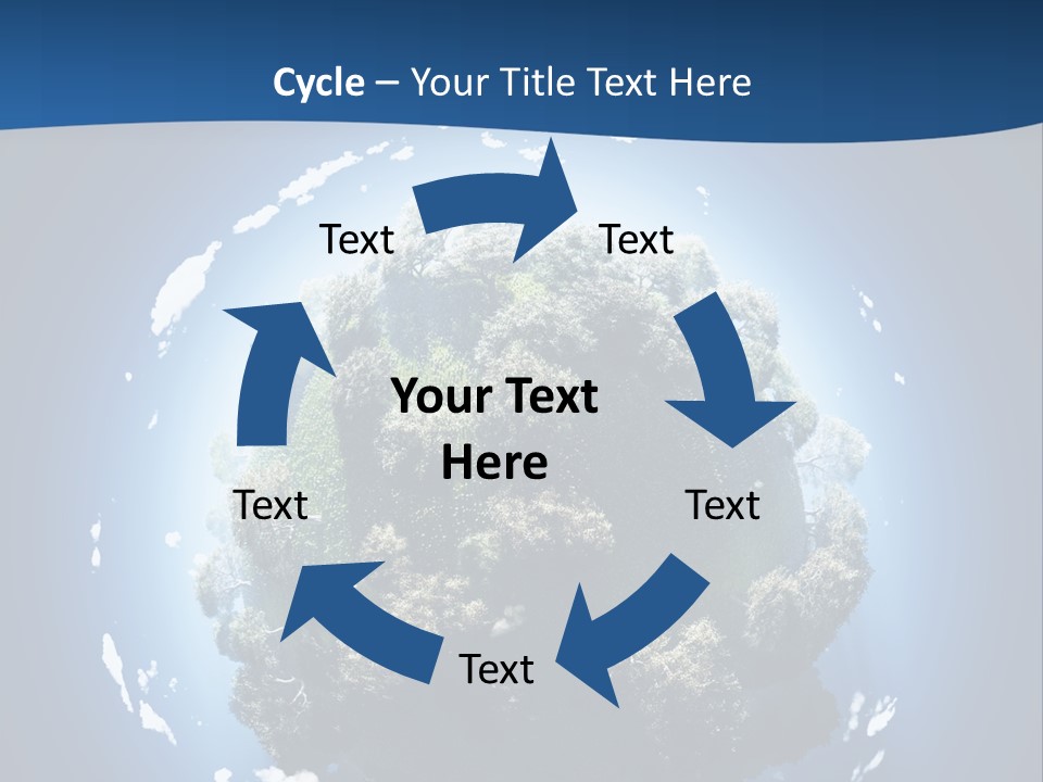 Foliage Environment Growth PowerPoint Template