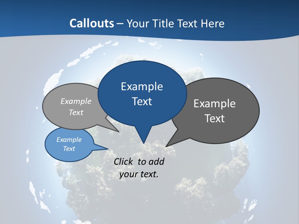 Foliage Environment Growth PowerPoint Template