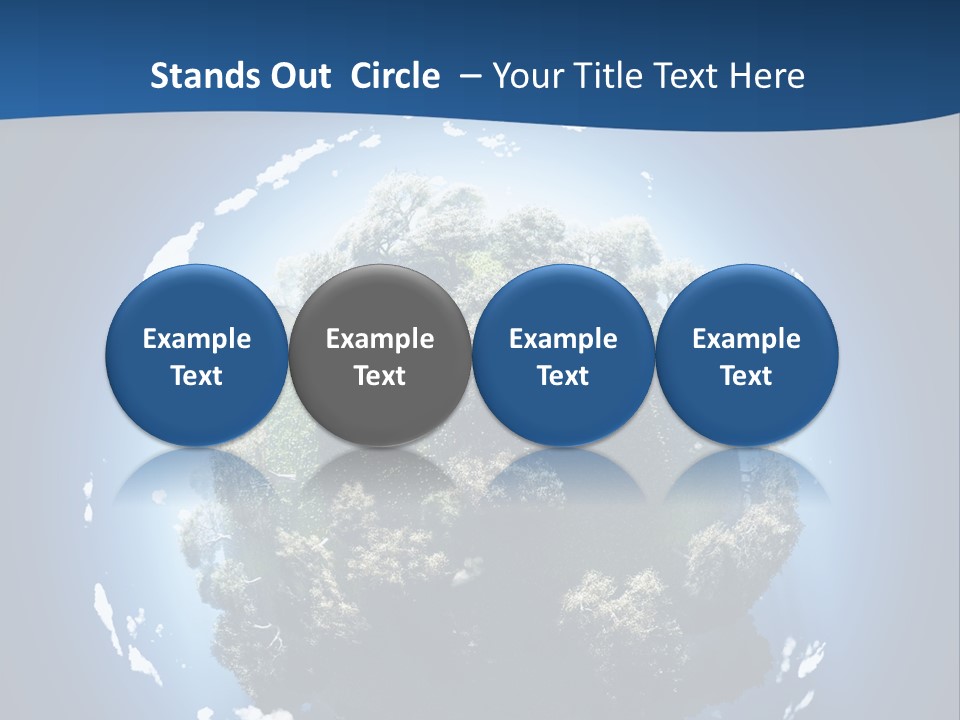 Foliage Environment Growth PowerPoint Template