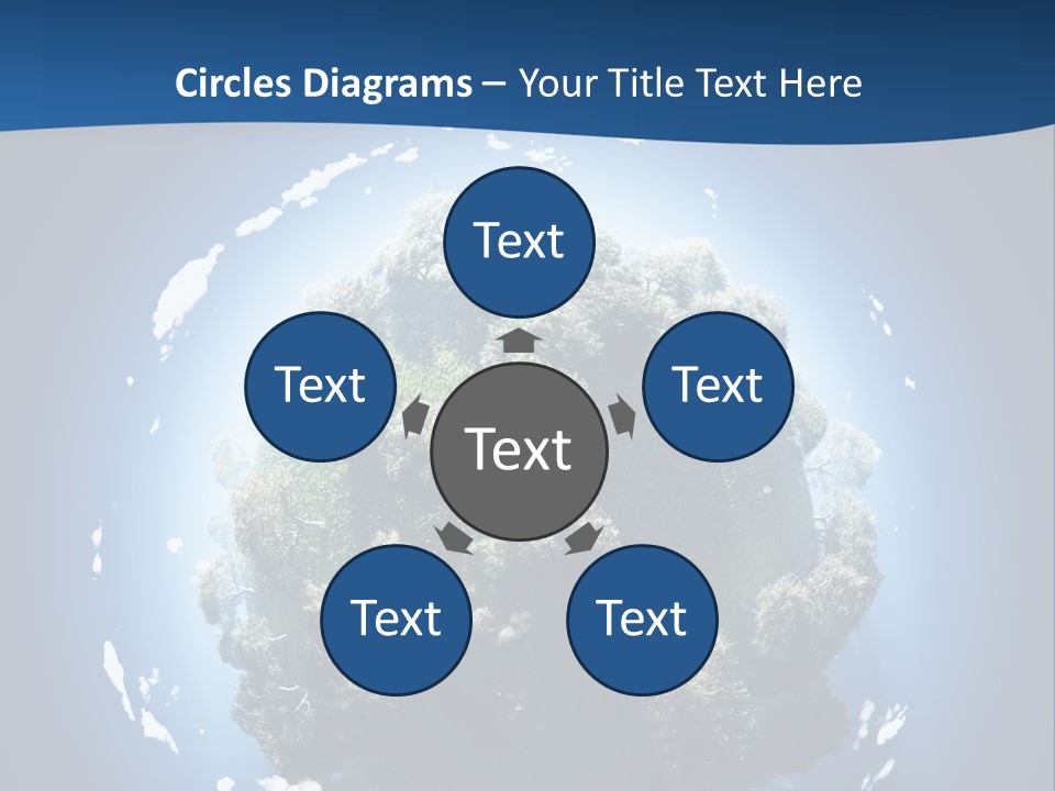 Foliage Environment Growth PowerPoint Template