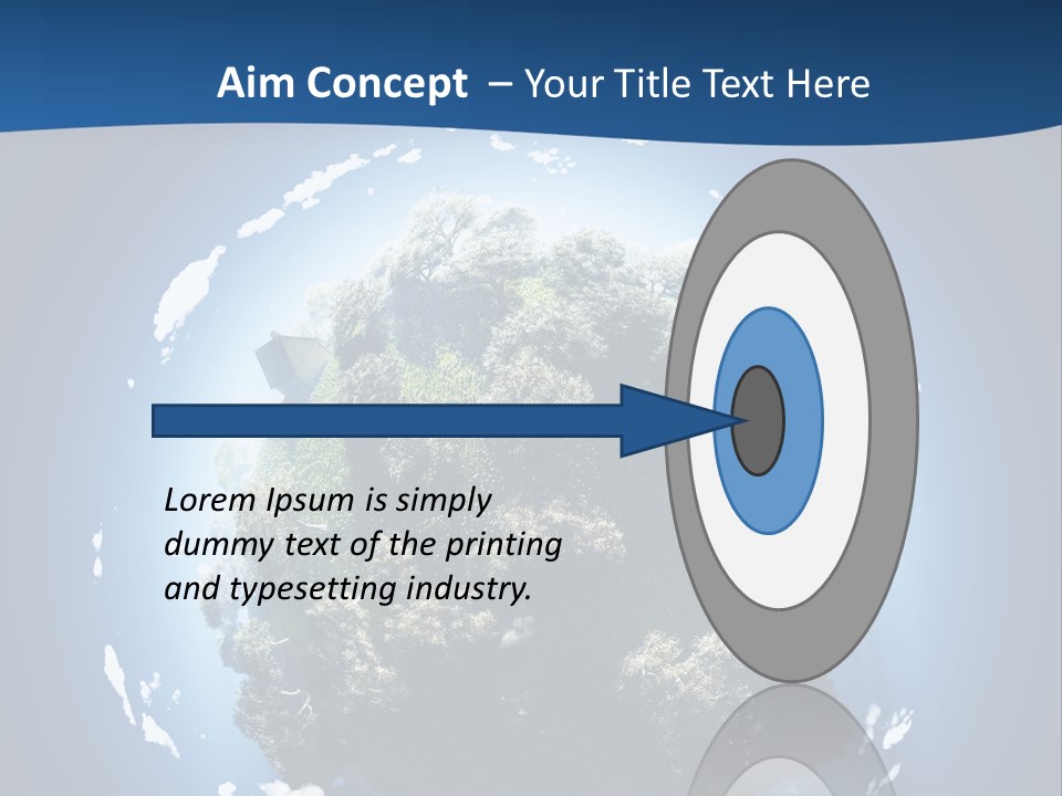 Foliage Environment Growth PowerPoint Template