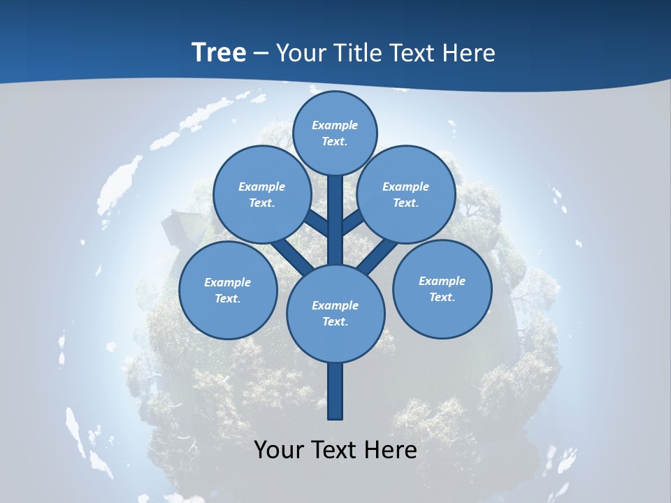 Foliage Environment Growth PowerPoint Template