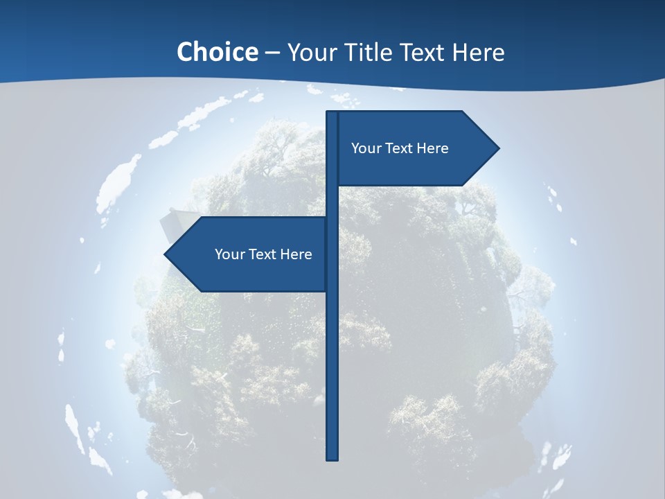 Foliage Environment Growth PowerPoint Template
