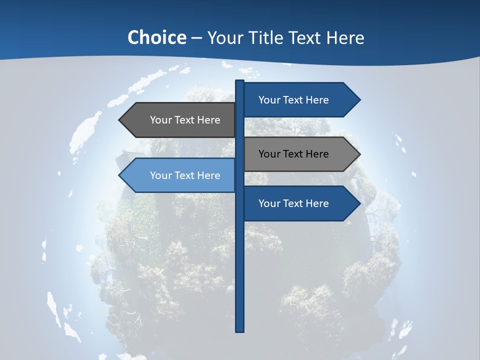 Foliage Environment Growth PowerPoint Template