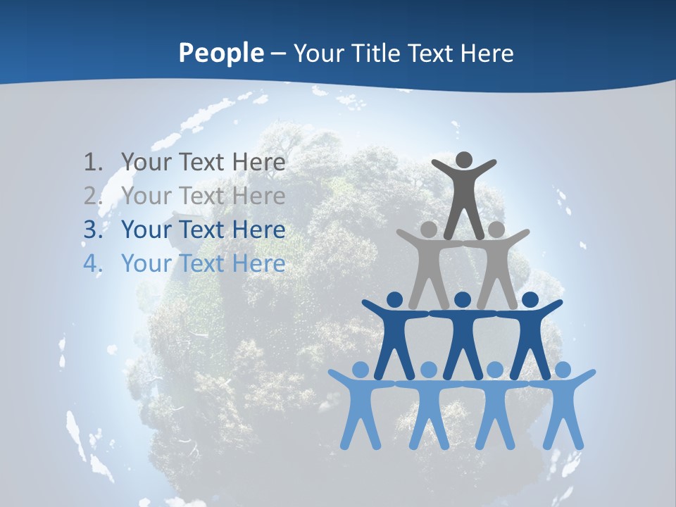 Foliage Environment Growth PowerPoint Template