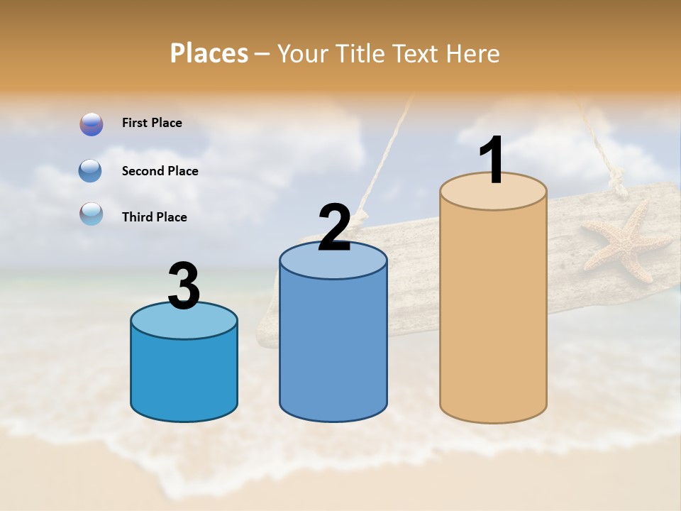 Ocean Hanging Empty PowerPoint Template