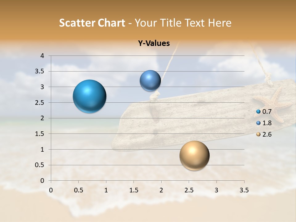 Ocean Hanging Empty PowerPoint Template