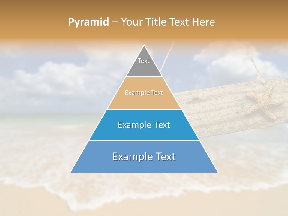 Ocean Hanging Empty PowerPoint Template