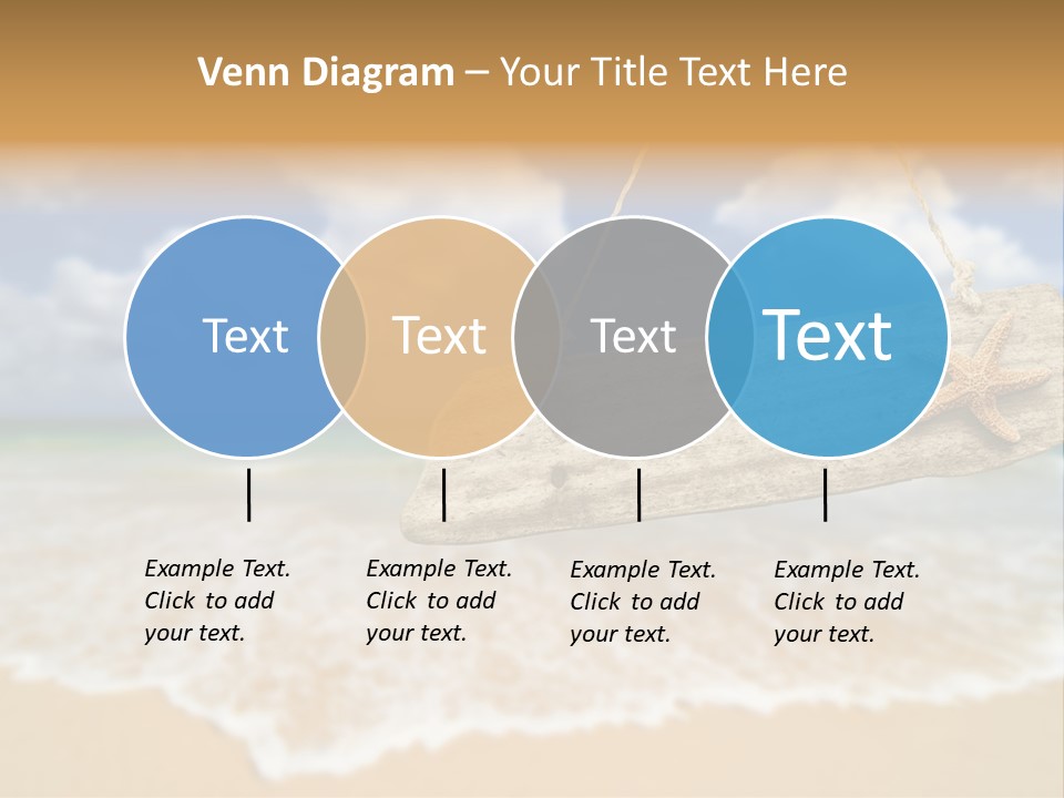 Ocean Hanging Empty PowerPoint Template