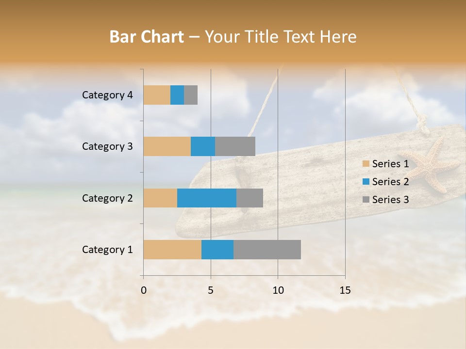 Ocean Hanging Empty PowerPoint Template