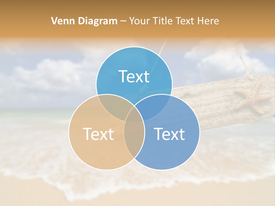 Ocean Hanging Empty PowerPoint Template