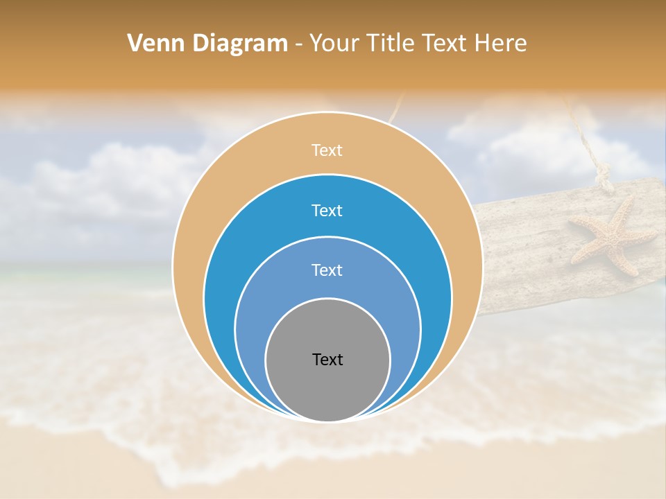 Ocean Hanging Empty PowerPoint Template
