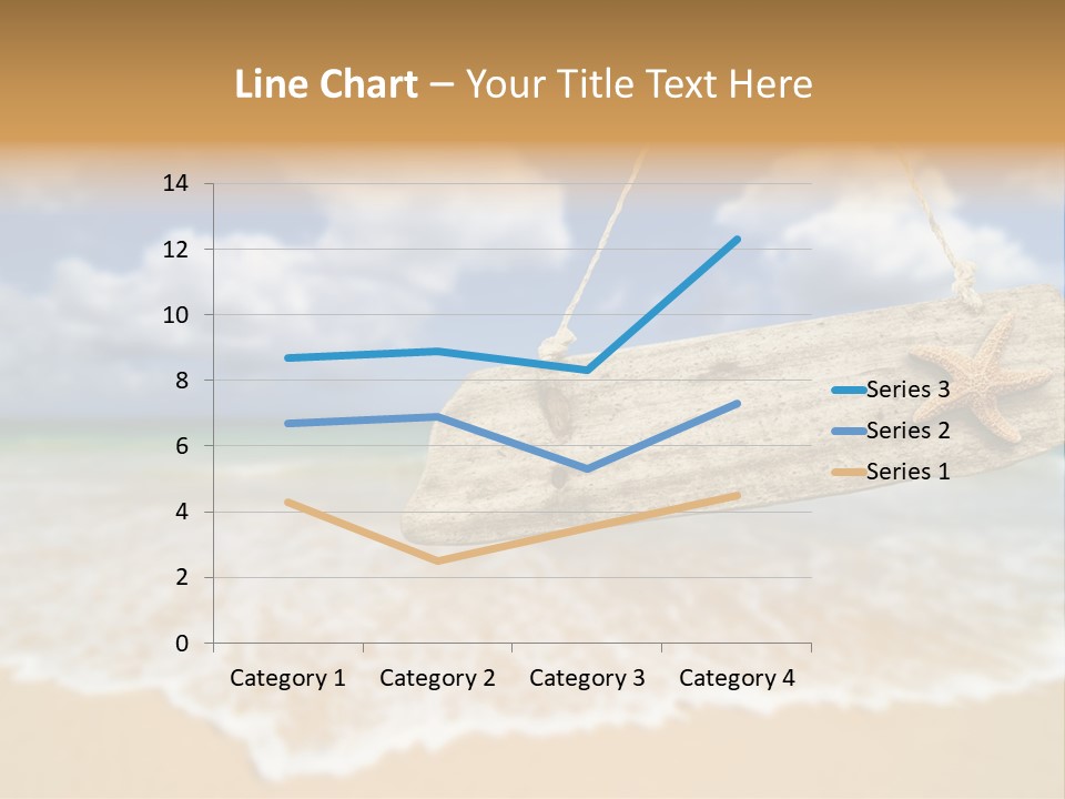 Ocean Hanging Empty PowerPoint Template