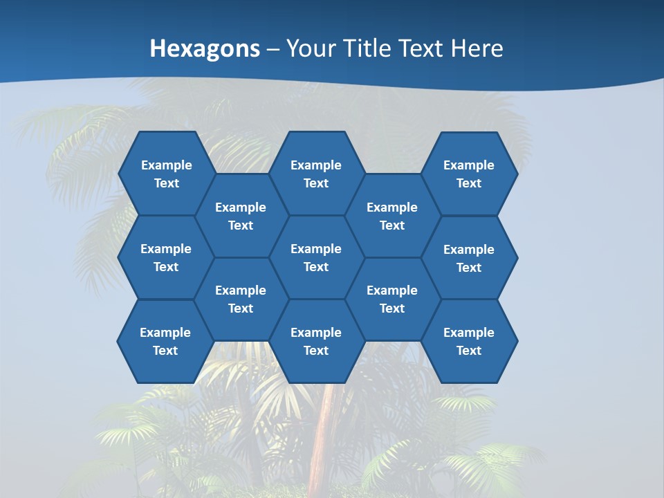 Luxury Signpost Caribbean PowerPoint Template