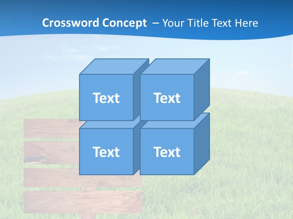 Street Clouds Space PowerPoint Template