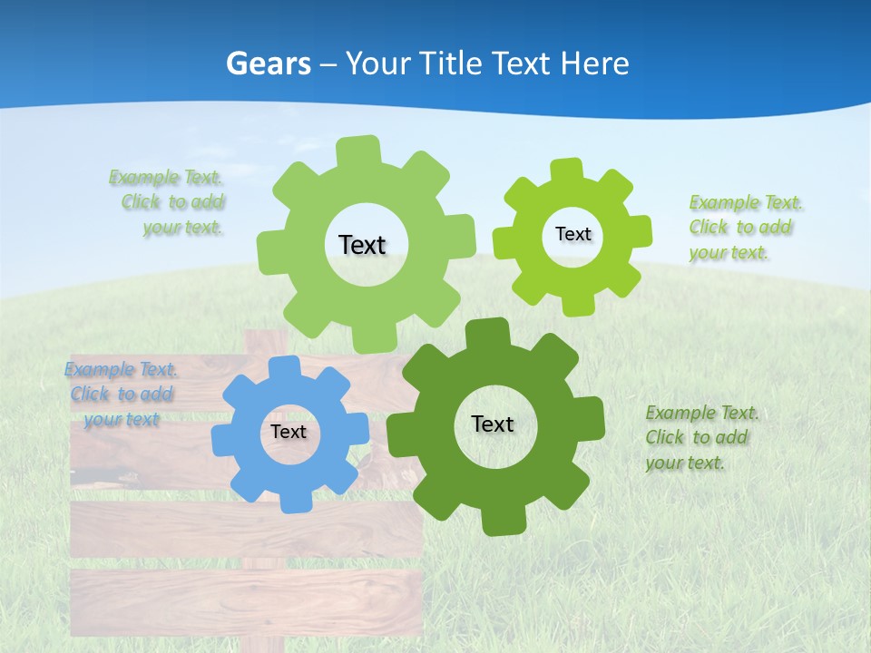Street Clouds Space PowerPoint Template