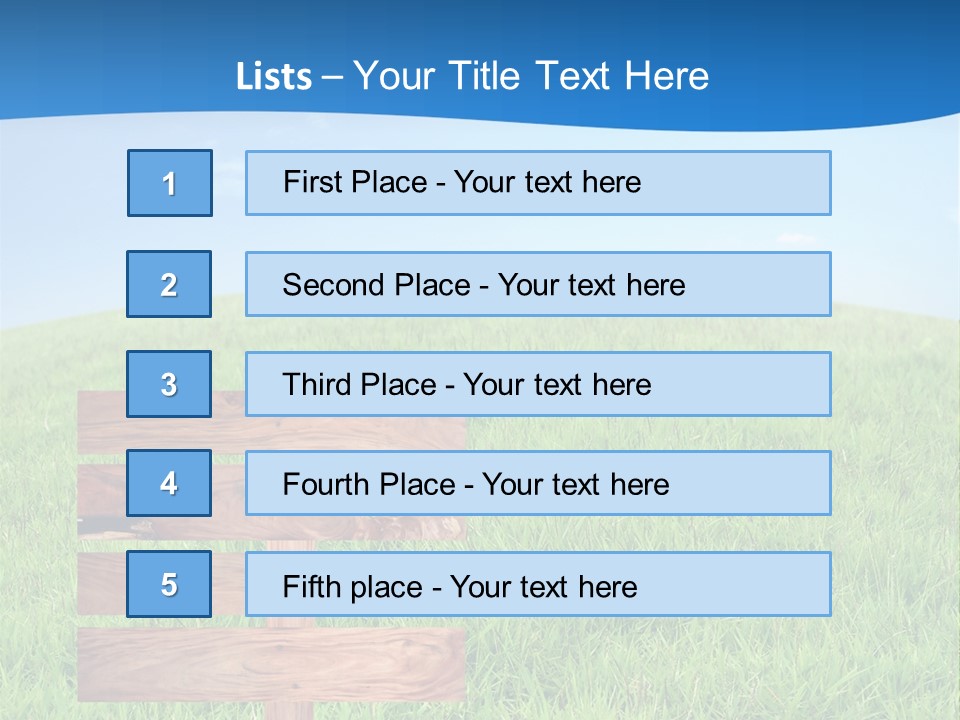 Street Clouds Space PowerPoint Template