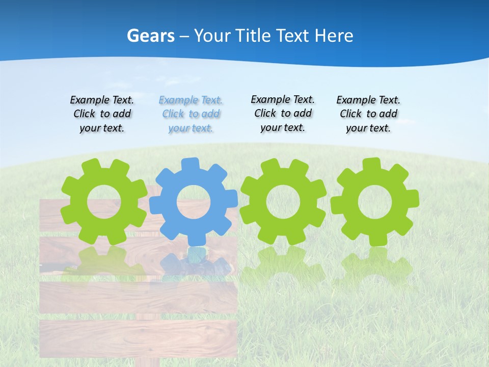 Street Clouds Space PowerPoint Template