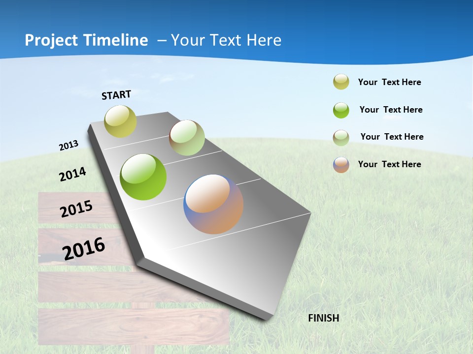 Street Clouds Space PowerPoint Template