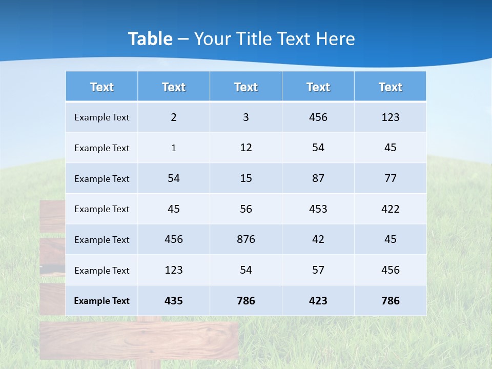 Street Clouds Space PowerPoint Template