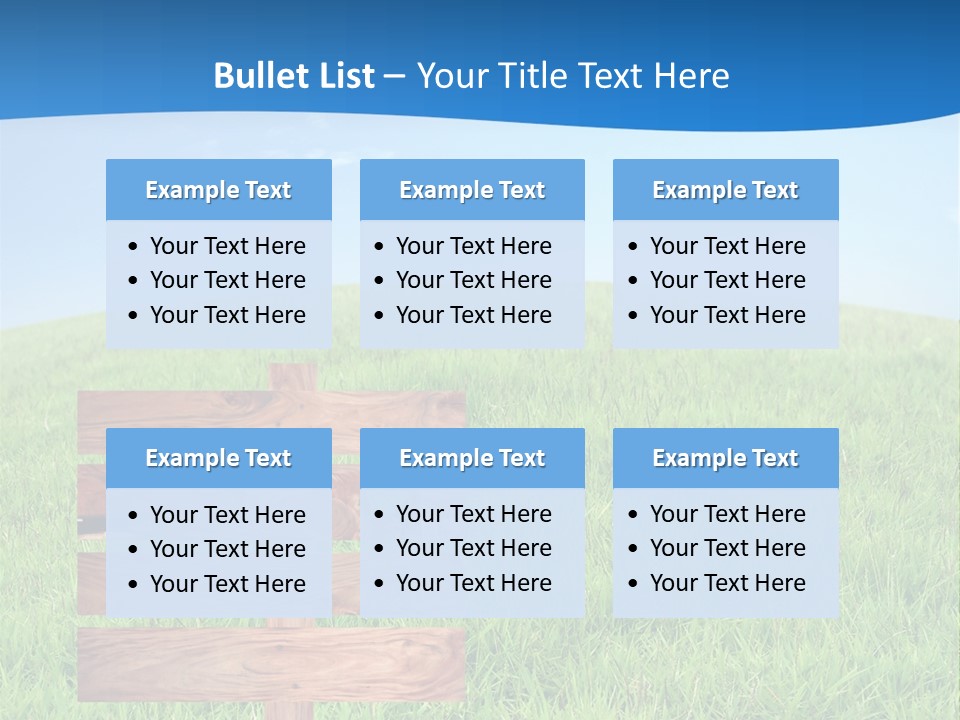 Street Clouds Space PowerPoint Template