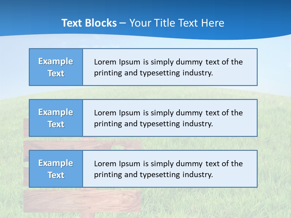 Street Clouds Space PowerPoint Template