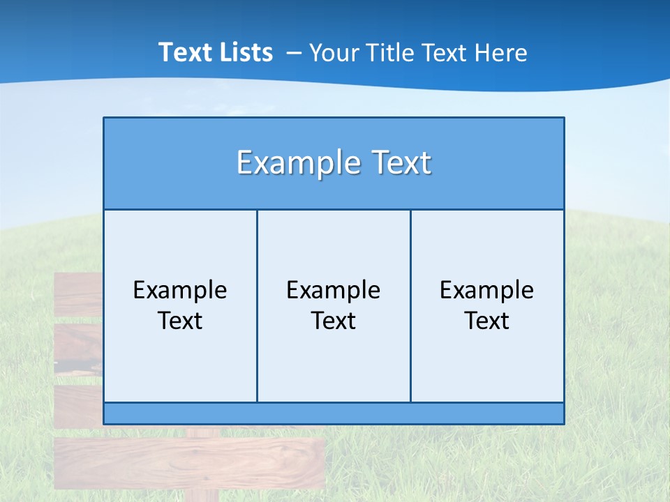 Street Clouds Space PowerPoint Template