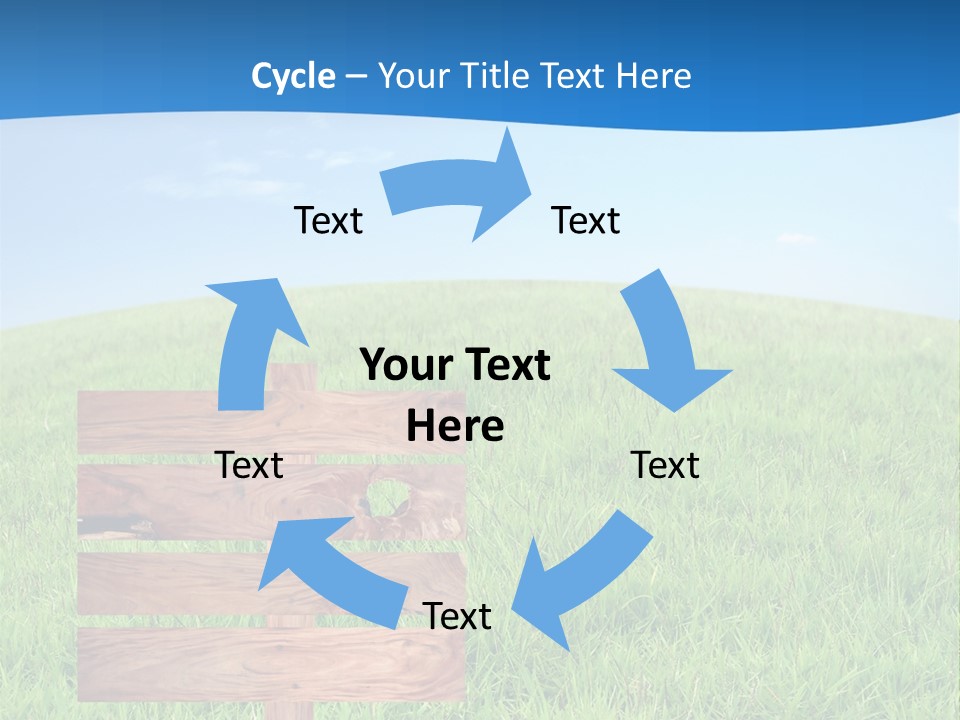 Street Clouds Space PowerPoint Template