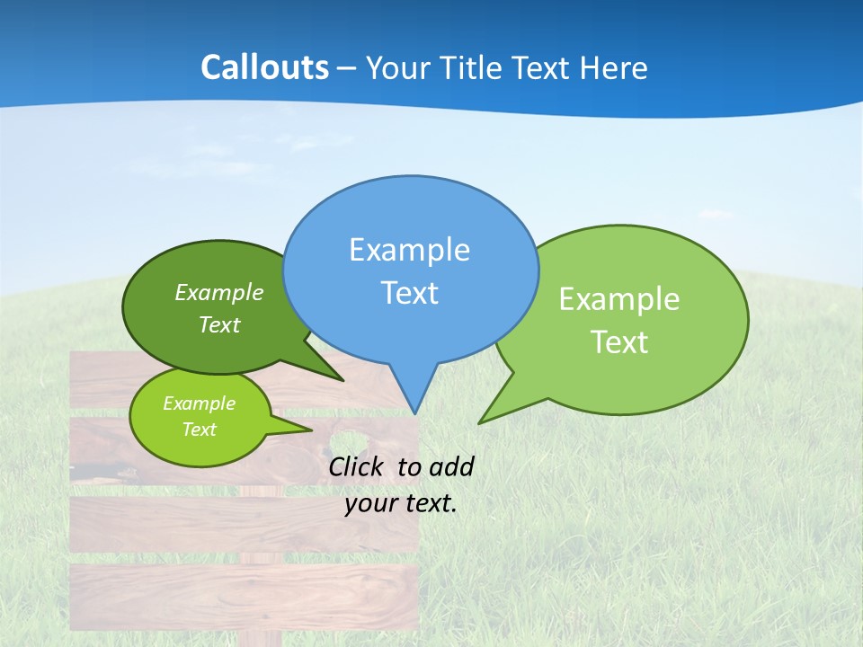 Street Clouds Space PowerPoint Template